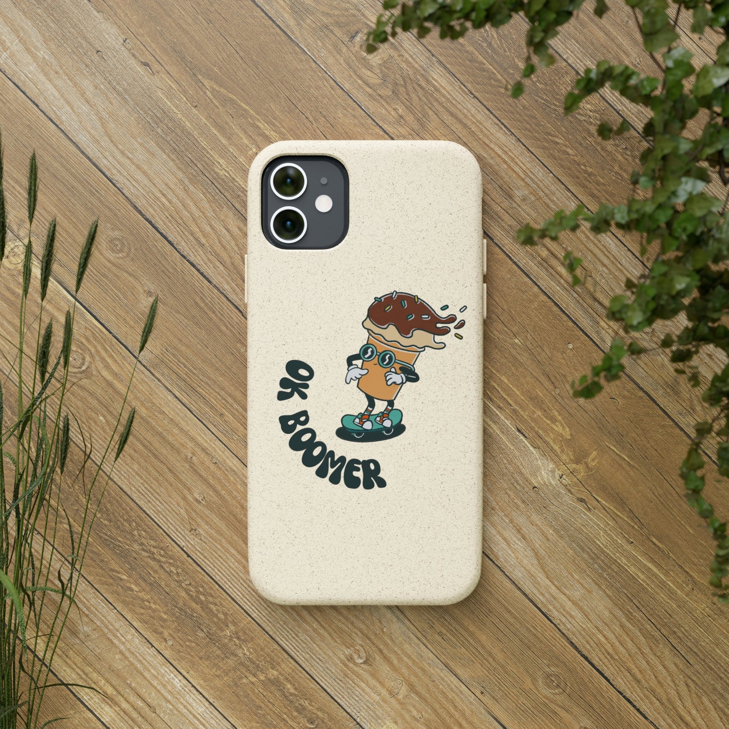 Ok Boomer: phone case biodegradable