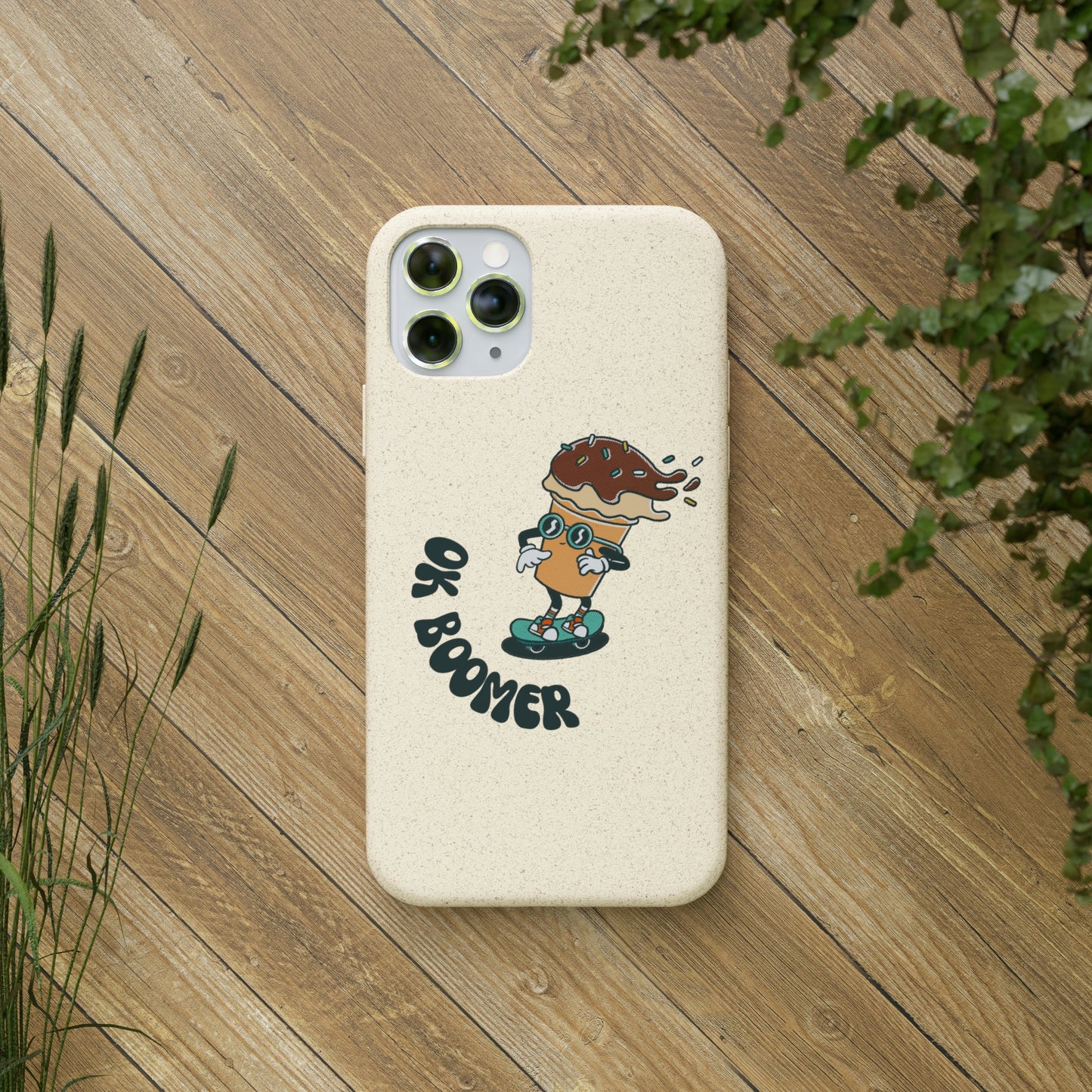 Ok Boomer: phone case biodegradable