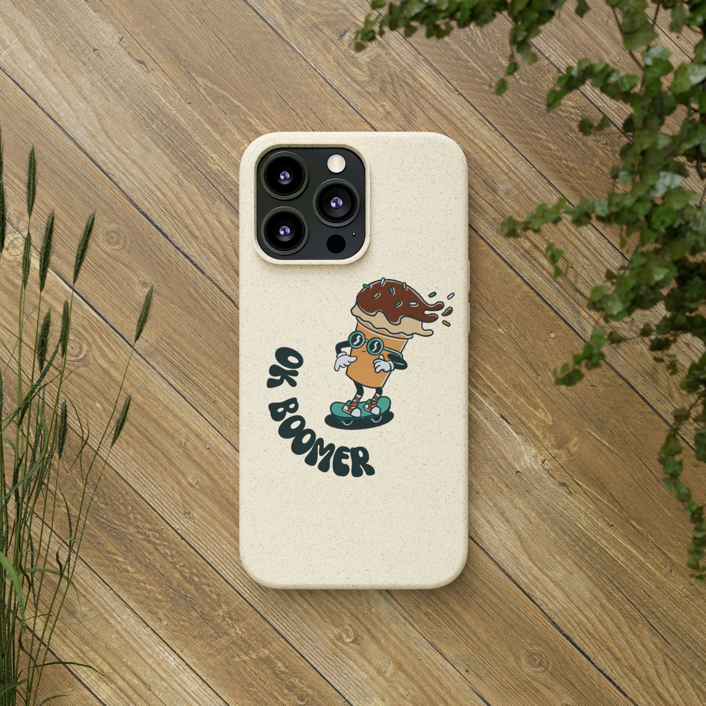 Ok Boomer: phone case biodegradable