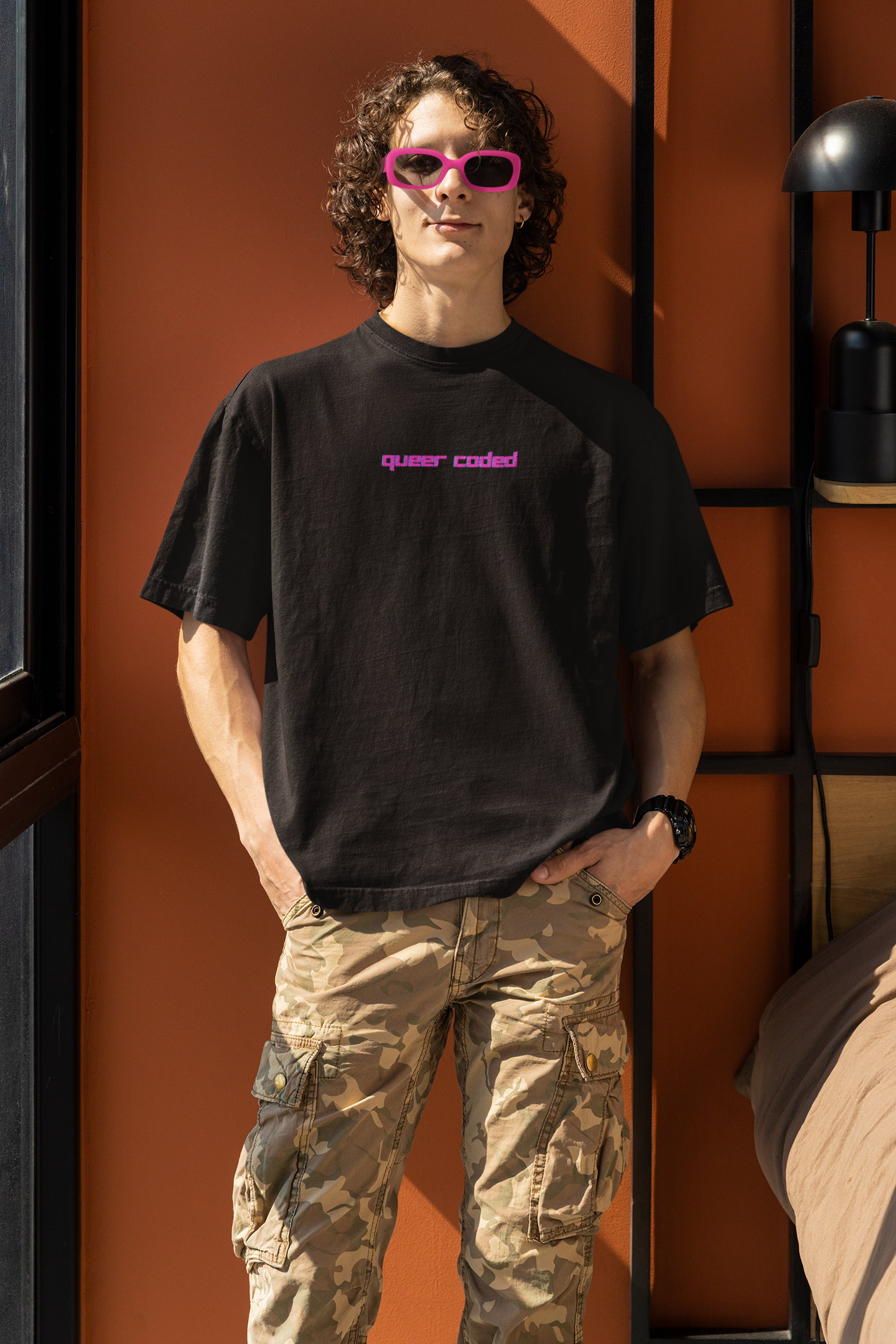 queer coded: Oversize tee