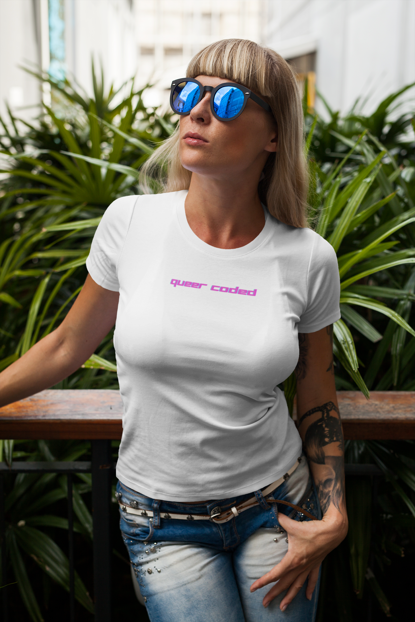 queer coded: femme tee