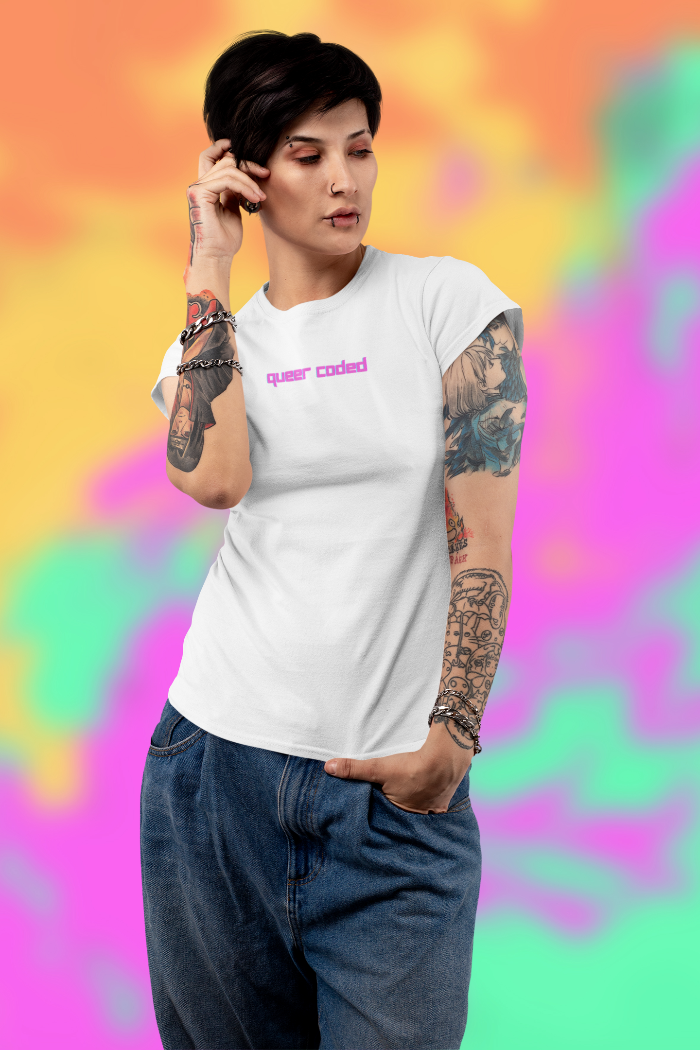 queer coded: femme tee